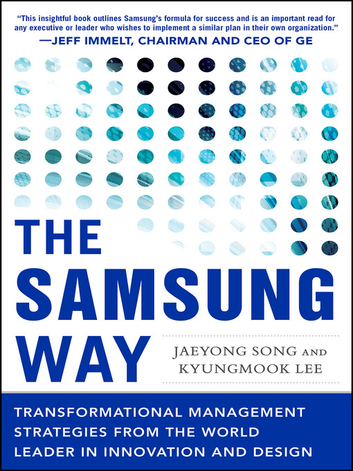 Title details for The Samsung Way by Jaeyong Song - Available